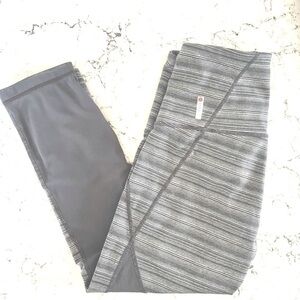 Zella High Rise Gray Space Dye
Capri Leggings Women’s Small stripes